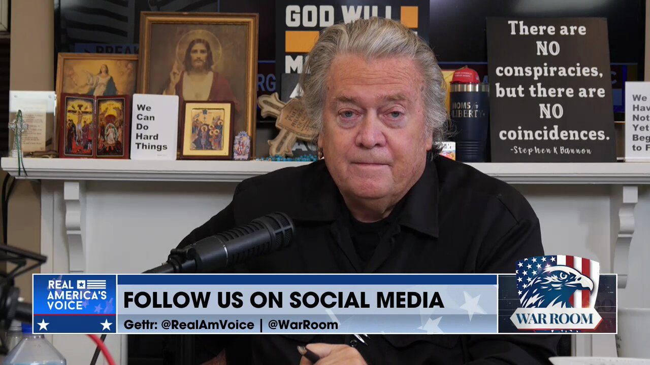 Bannon: “President Trump Has Gone To Capitol Hill Because It’s Obvious Johnson Hasn’t Done His Job.”