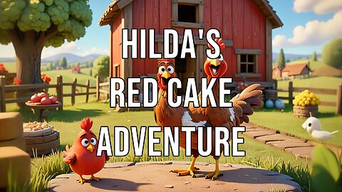 Hilda's Red Cake Adventure | #farmyard #bakingadventures #friendship #determination #hilda