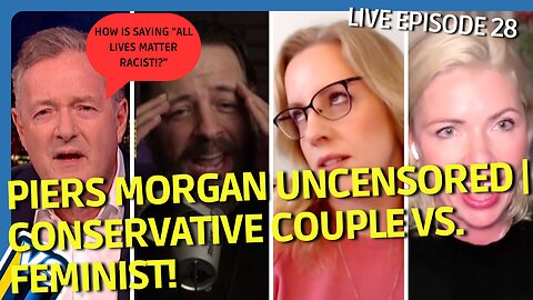 CONSERVATIVE COUPLE VS. FEMINIST DEBATE! | (LIVE EPISODE 28).