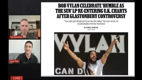Max Blumenthal ~ Bob Vylan lifts mask on anti-democratic UK elites