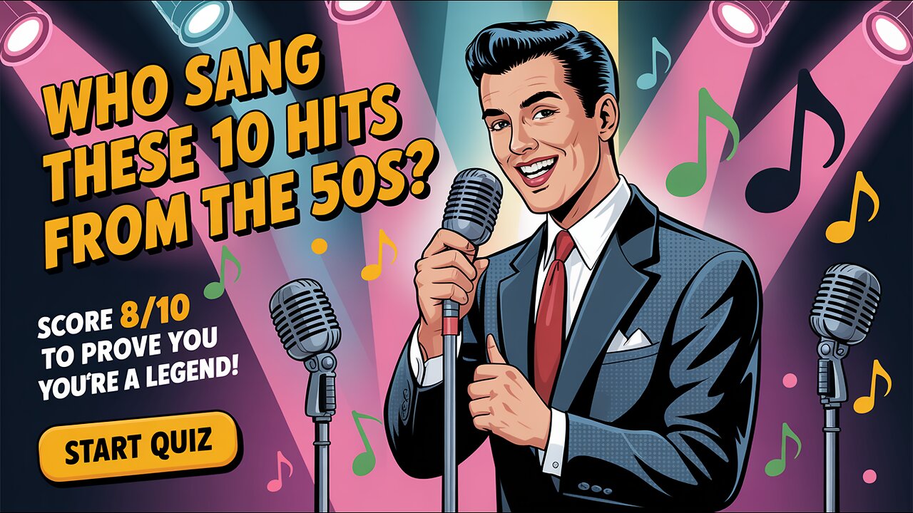 Who Sang These 10 Hits From The 50s?