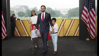 VP Vance Honors the Troops As He Introduces President Trump at the Big 250th Birthday Bash
