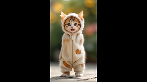 This Little Cat's Got Rhythm!🎶😹🐾🔥