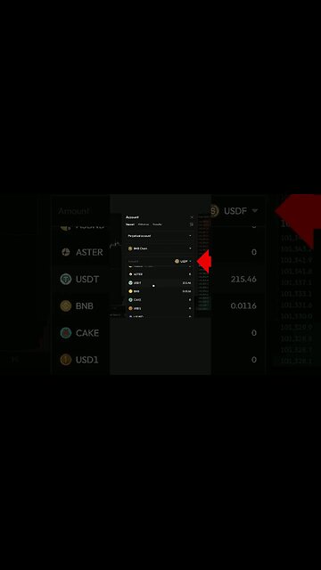 How to Deposit Money in Aster