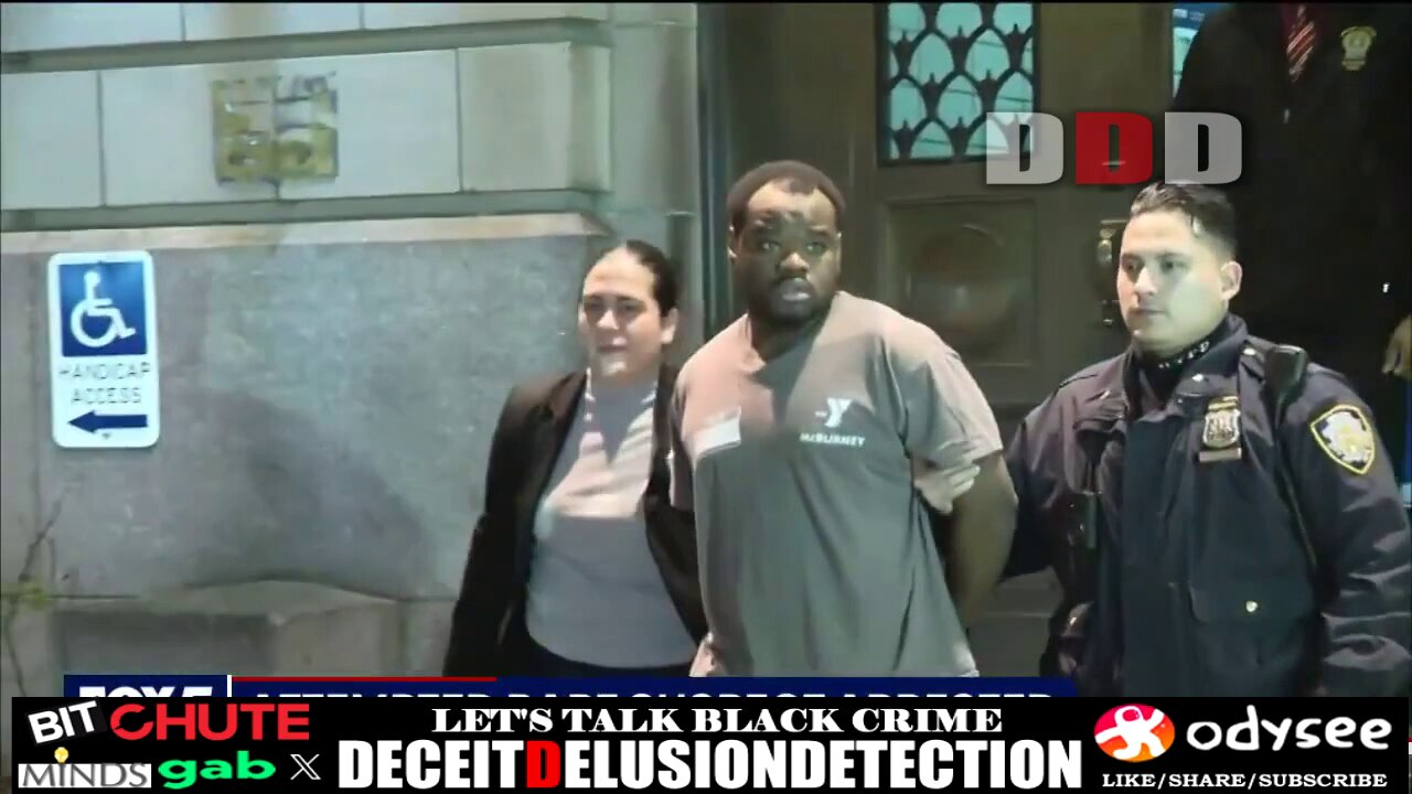 Black predator arrested for subway attack and attempted rape
