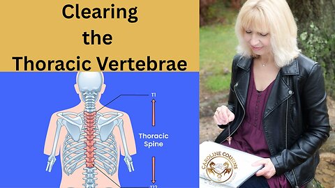 Clearing the thoracic vertebrae