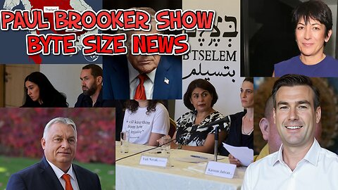 PAUL BROOKER SHOW BYTE SIZE NEWS TUESDAY 29TH OF JULY