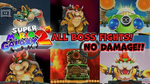 Super Mario Galaxy 2 – All Boss Fights (No Damage) | 4K 60FPS | Nintendo Switch 2 (No Commentary)
