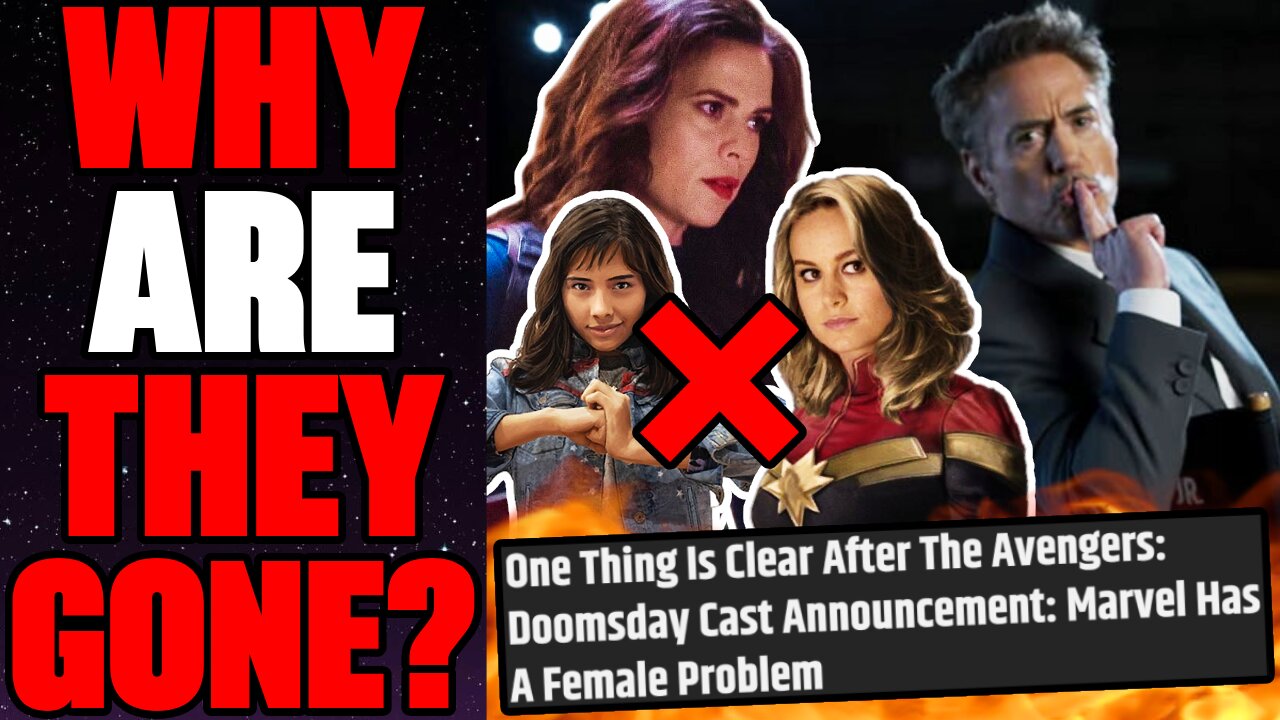 MCU Fans Are FURIOUS Over The LACK OF FEMALE CHARACTERS In Avengers: Doomsday! | NO CAPTAIN MARVEL?