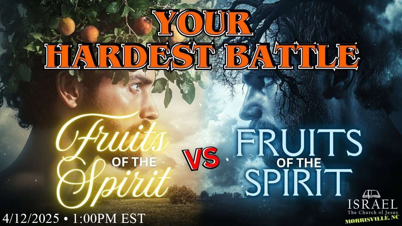 Your Hardest Battle:The Fruits of The Spirit VS The Fruit of The spirit....