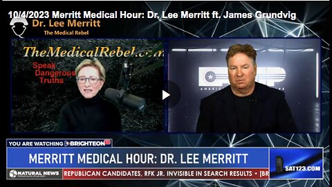 "Dr. Lee Merritt: Uncertainty Surrounding FEMA Emergency Broadcast Alert Test and COVID Injections"