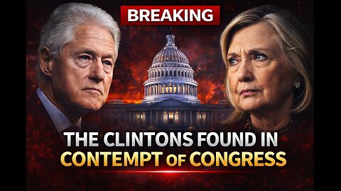 Clintons Found In Contempt And More... Real News with Lucretia Hughes.