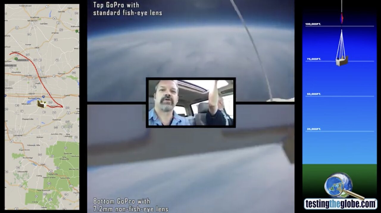 Rob Skiba Tests the Flat Earth With Actual High altitude Balloons.