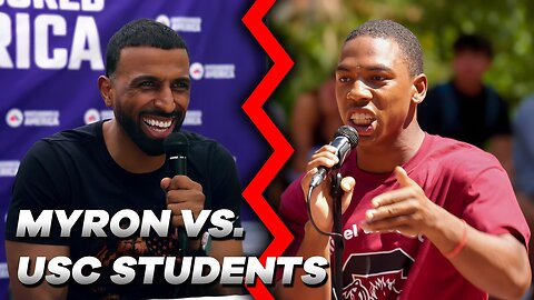 Myron Gaines vs USC Students Debate