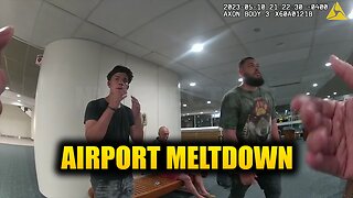 Airport MELTDOWN - Drunk Teen Goes Off on Own Family 😳✈️