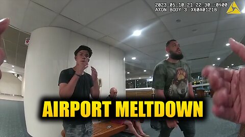 Airport MELTDOWN - Drunk Teen Goes Off on Own Family 😳✈️