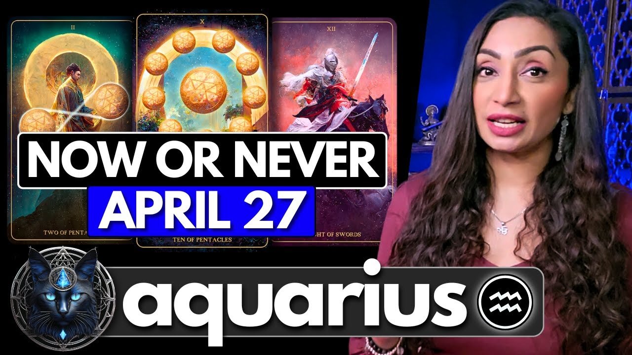 AQUARIUS ♒︎ "Something HUGE Is About To Happen To You!" 🐞 Aquarius Sign ☾₊‧⁺˖⋆