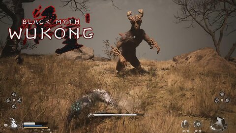 Black Myth Wukong Earth Wolf Boss Fight (PlayStation 5) Gameplay