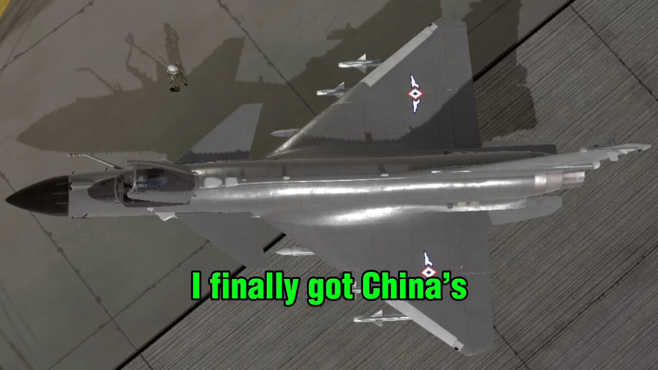 Got China’s J-10 Vigorous Dragon Aircraft in the “Metalstorm” Game, decorated it w/ PAF Roundel