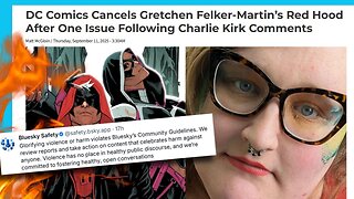 Bluesky Tells Charlie Kirk Haters to STFU. DC Comics FIRES Writer. | Clownfish TV