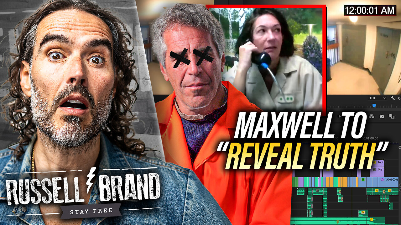 Shocking Update On “Edited” Epstein Prison Footage – Ghislaine Maxwell Ready To Reveal Truth -SF613