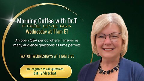 Morning Coffee with Dr.T LIVE!