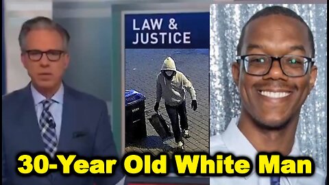 CNN Blasted for Calling J6 Pipe Bomb Suspect a "3o-Year Old White Man" Thug Had BLM Ties.