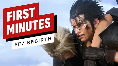 FF7 Rebirth - First 8 Minutes of Gameplay in 4K _ Graphics Mode