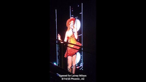 Kaitlin Butts Tour Phoenix Arena August 14th 2025