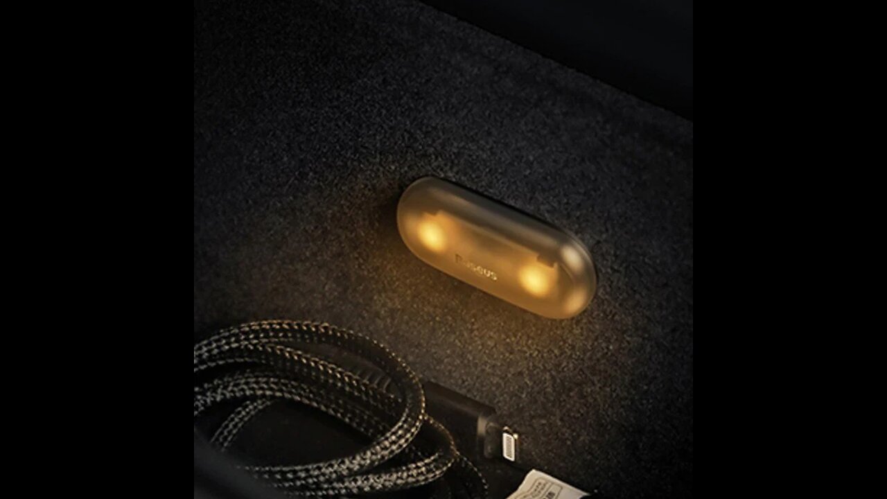 Mini Car Interior Lights, with One-touch Control, Easy Installation, Soft Light & Energy-saving