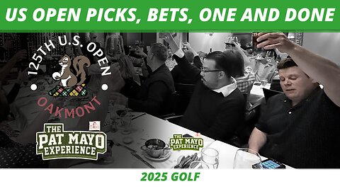 US Open Golf 2025 Picks & Bets, One & Done, MOST CURSED | Canadian Open Recap | PME LIVE RECAP