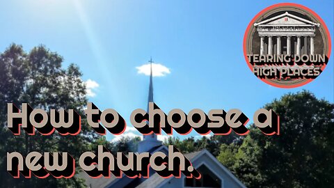 Ep 77 | Deep questions about choosing a new church.