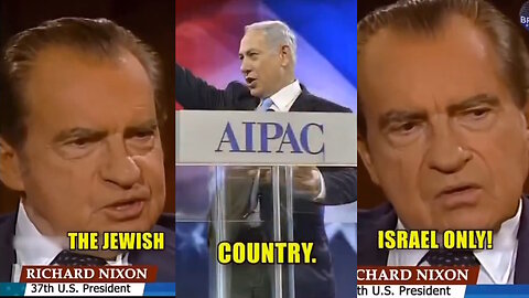 President Nixon speaks the Truth about Jews, Israel, AIPAC, Jewish lobby