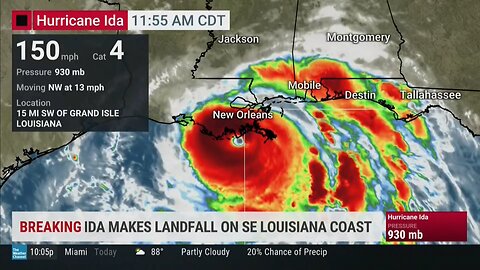 2021 Hurricane Season 3 (News Coverage of Hurricane Ida through Nicholas)