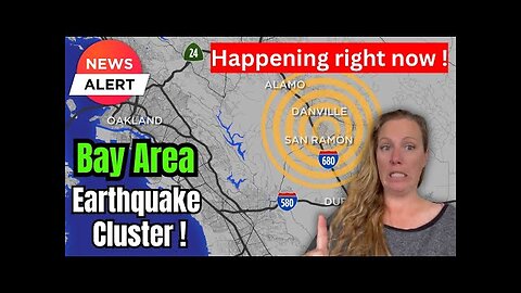 Earthquakes keep coming ! Calaveras Fault is rattling the Hayward and San Andreas Fault !