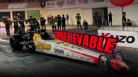 I've never seen this kind of Drag Racing