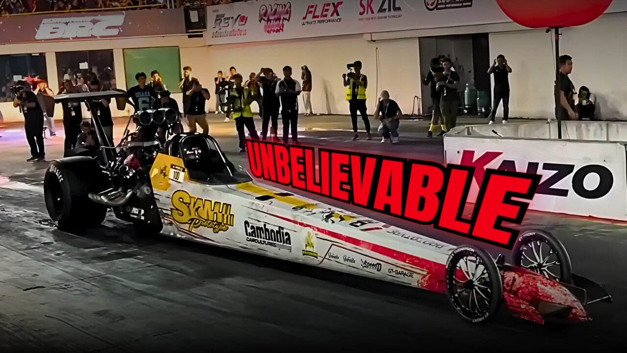I've never seen this kind of Drag Racing