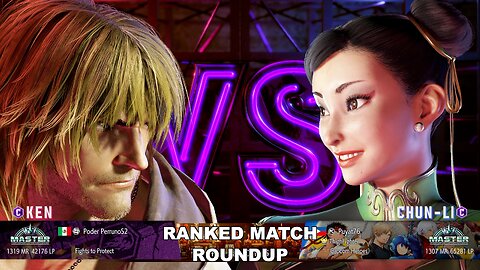 Kuya Kalbo SF6 Ranked Match Roundup. Chun Li Master Rank [Hori Fight Stick]