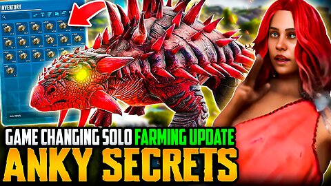 Game Changing Solo Farming Update! Anky Secrets | Ark ASA