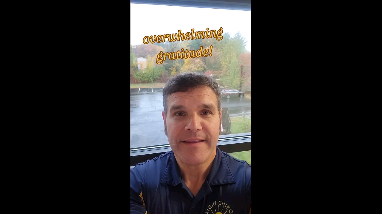 overwhelming gratitude