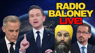 Radio Baloney Live! Canadian English Debate Review, Trump Issues Warning, Memes, Woke Mind Virus