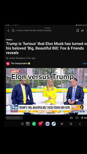 Elon Versus Trump