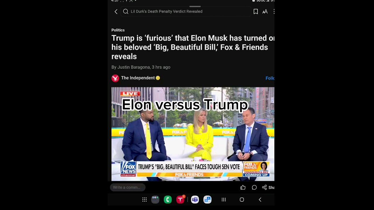 Elon Versus Trump