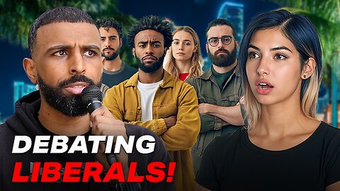 Debating Liberals On The Streets Of Miami!