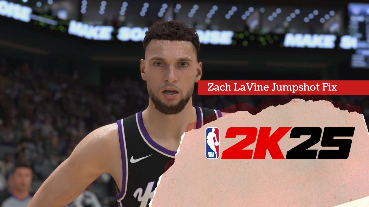 Zach LaVine Jumpshot FIX NBA 2K25