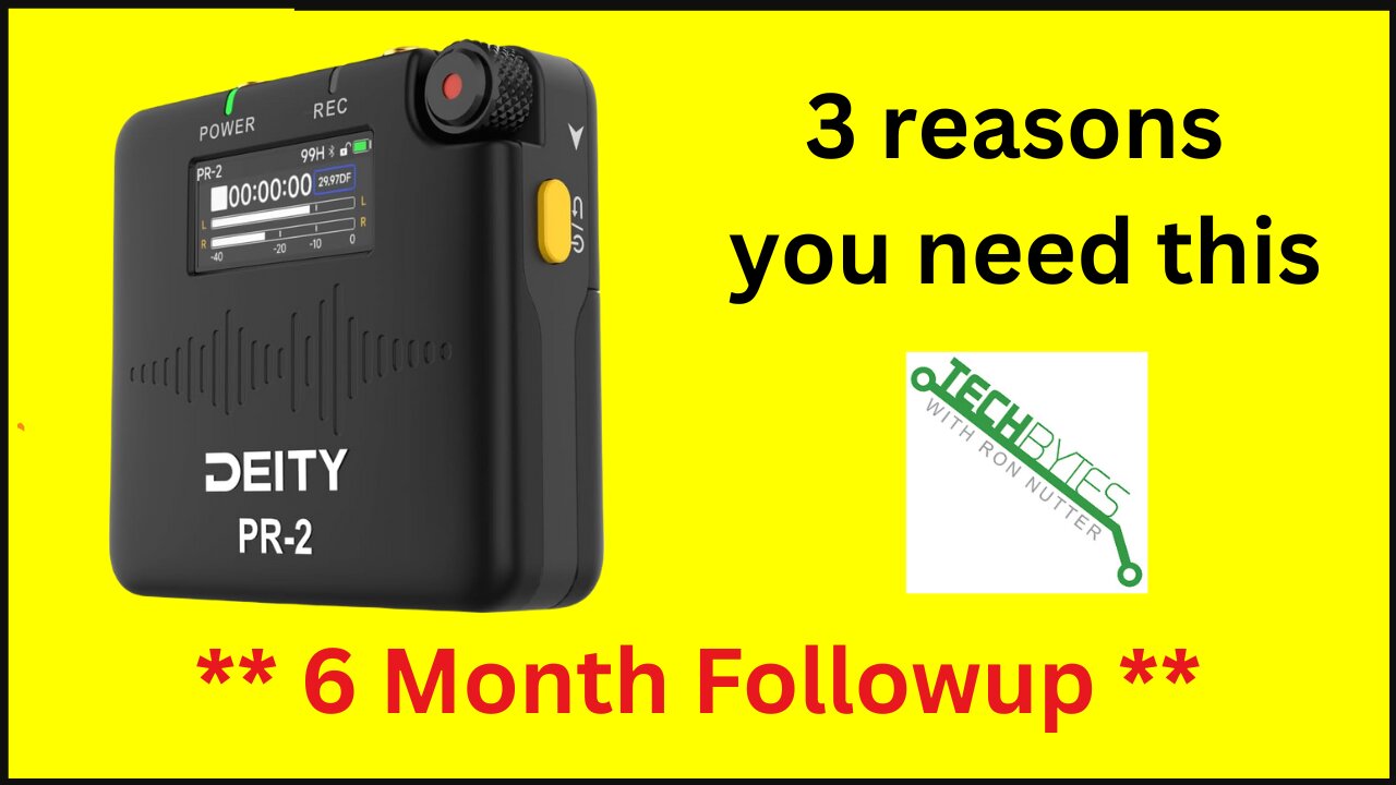 3 Things to know about the Deity PR-2 (6 month followup)