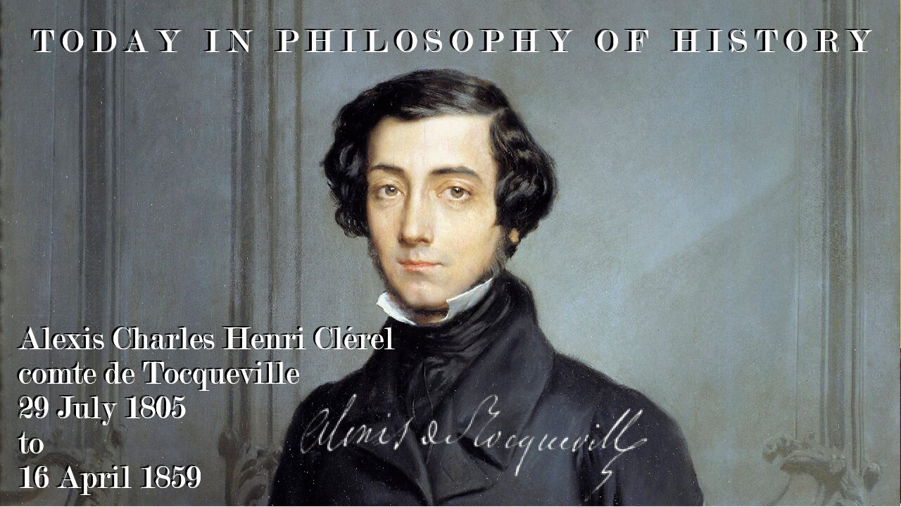 Alexis de Tocqueville on Democracy in America