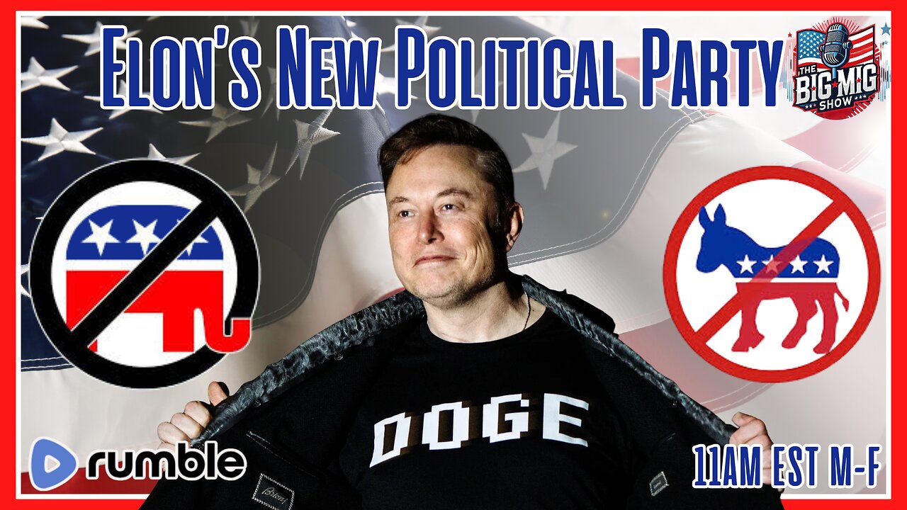 Elon’s New Political Party?