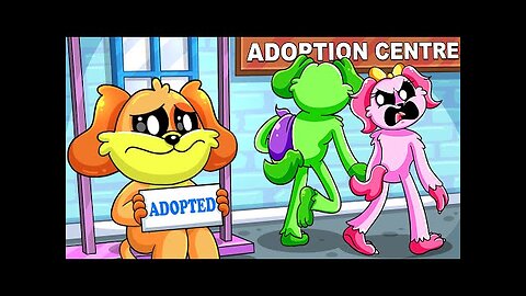 Poppy Playtime Chapter 4 -- DOGDAY ABANDONED at BIRTH... Carton Animation