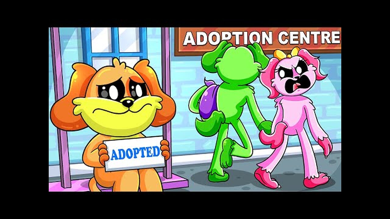 Poppy Playtime Chapter 4 -- DOGDAY ABANDONED at BIRTH... Carton Animation